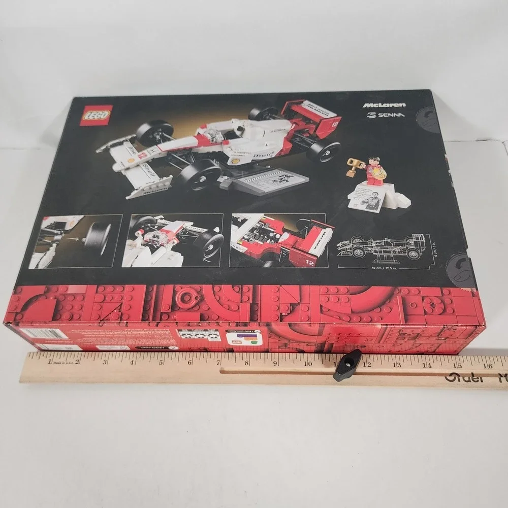 LEGO Icons 10330 McLaren MP4/4 & Ayrton Senna 693 Pcs NEW Sealed F1 Formula‎ 1